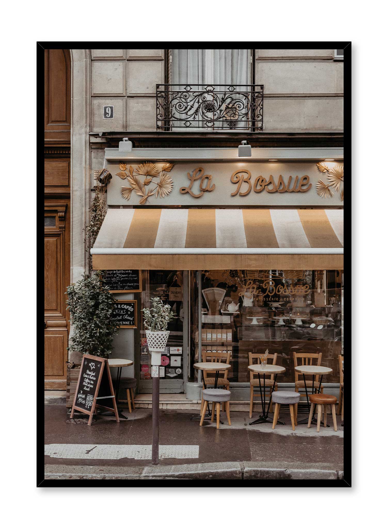 Café La Bosssue photography, Poster | Oppositewall.com
