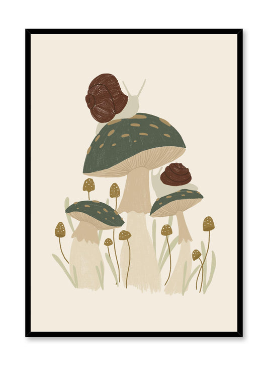 Mushroom Lookout, Poster