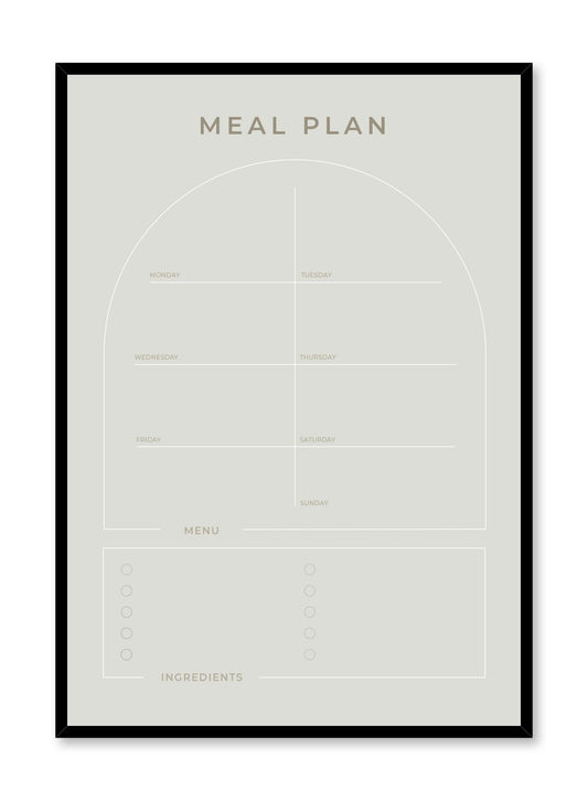 Meal, Planner