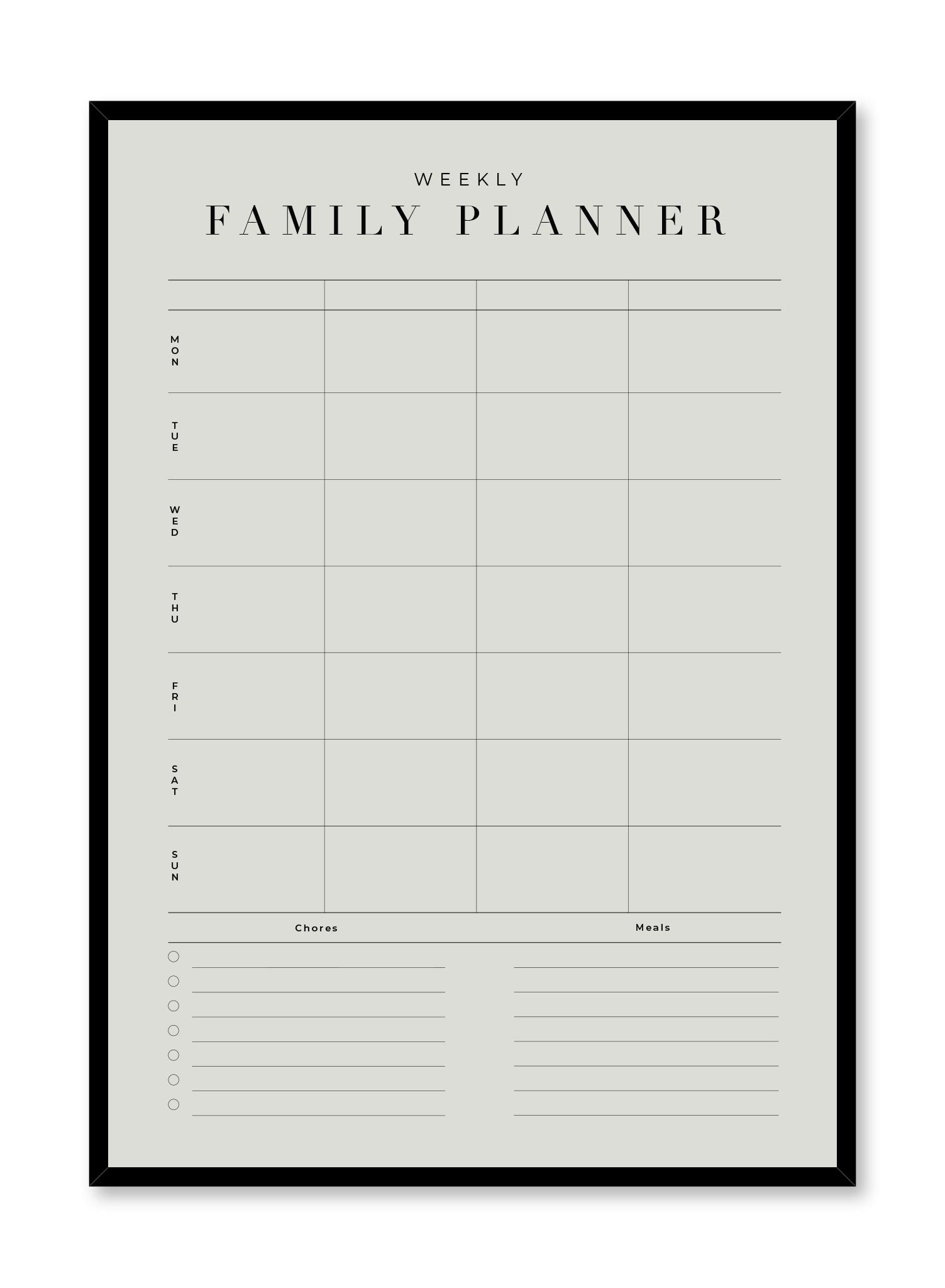 Planning semainier familial Staedtler FAMILY PLANNER LUMOCOLOR - A4
