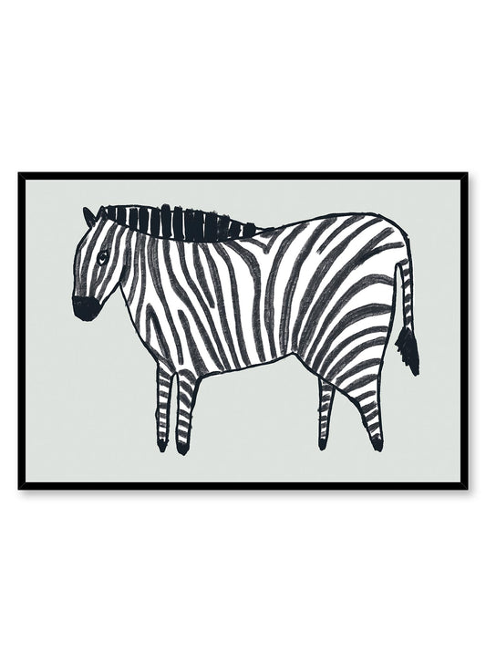 Zack the Zebra, Poster