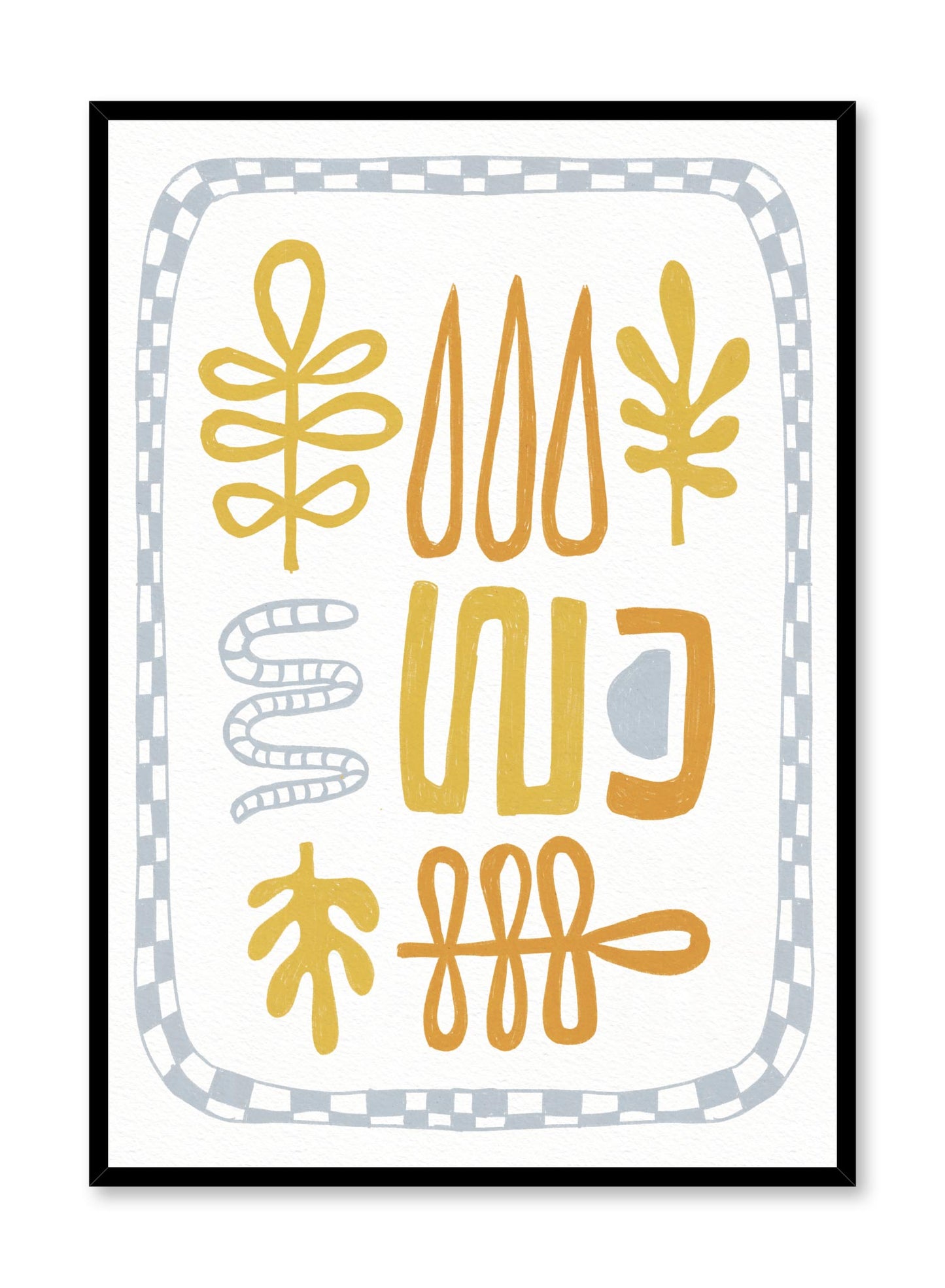 Formes épanouies, Affiche