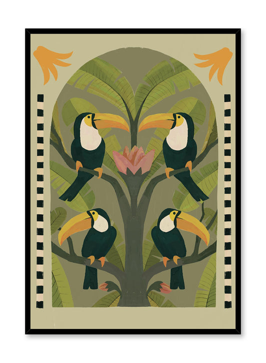 Le boucan des toucans, Affiche