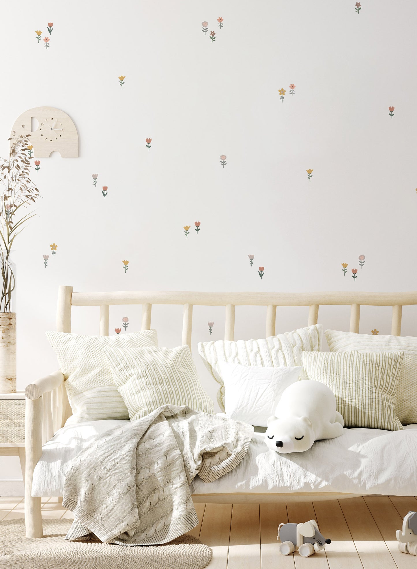 Les fleurs du bonheur, Décalque