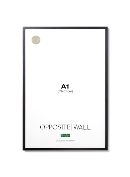 Black Oak Frame, A1 | 59x84 cm