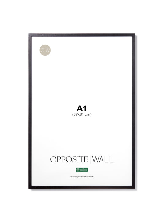 Black Oak Frame, A1 | 59x84 cm