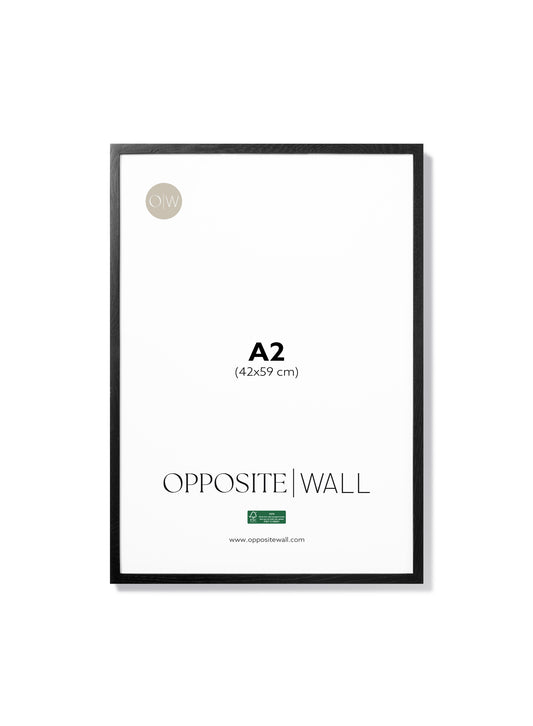 Black Oak Frame, A2 | 42x59 cm