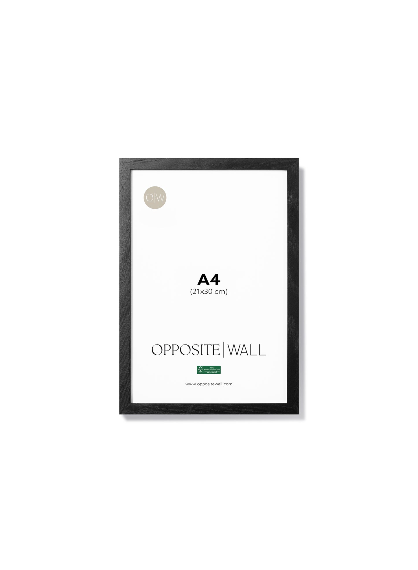 Black Oak Frame, A4 | 21x30 cm