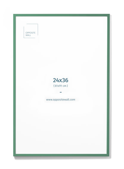 Fern Wood Frame, 24x36 in | 61x91 cm