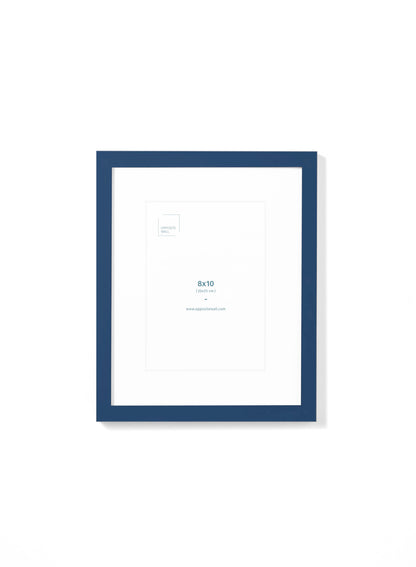 Blue Wood Frame, 8x10 in | 20x25 cm