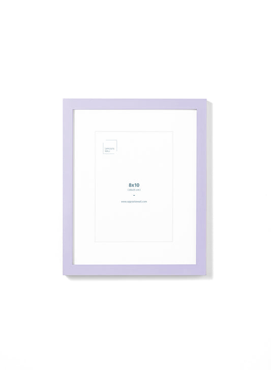 Lilac Wood Frame, 8x10 in | 20x25 cm