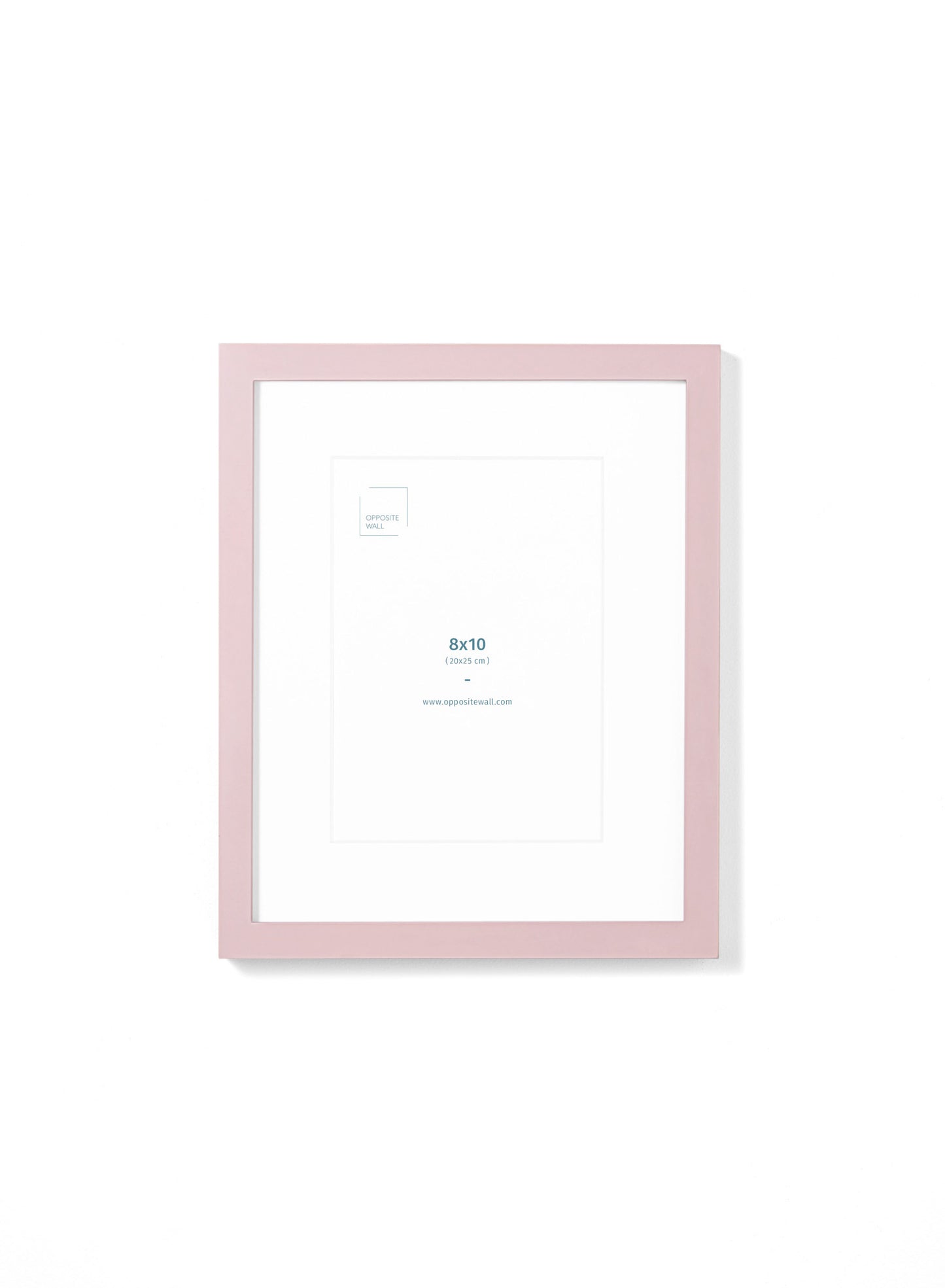Pink Wood Frame, 8x10 in | 20x25 cm
