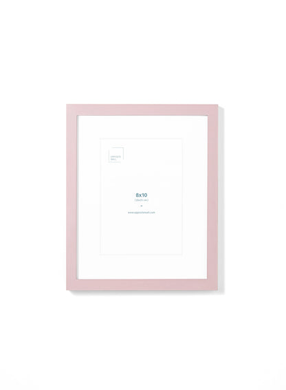 Pink Wood Frame, 8x10 in | 20x25 cm