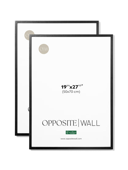 Black Oak Frame (2 Pack), 19¾x27½ in | 50x70 cm