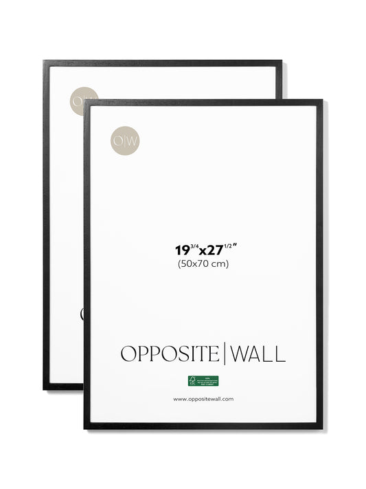 Black Oak Frame (2 Pack), 19¾x27½ in | 50x70 cm