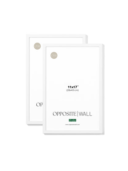 White Oak Frame (2 Pack), 11x17 in | 28x43 cm
