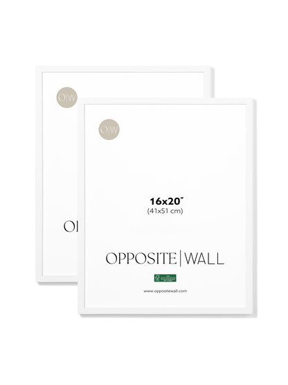 White Oak Frame (2 Pack), 16x20 in | 41x51 cm