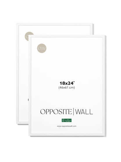 White Oak Frame (2 Pack), 18x24 in | 46x61 cm
