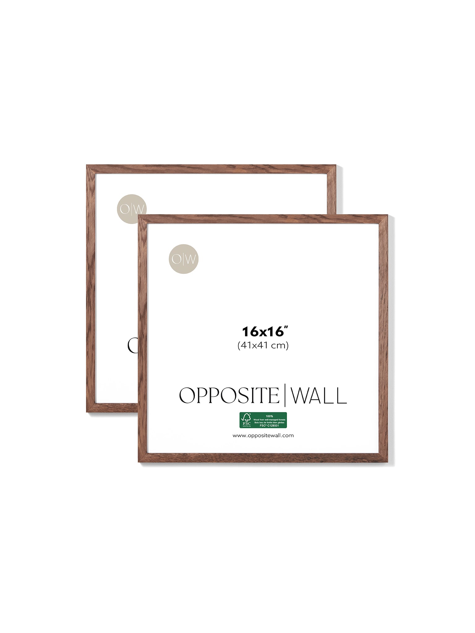 Square Format Frame – Opposite Wall