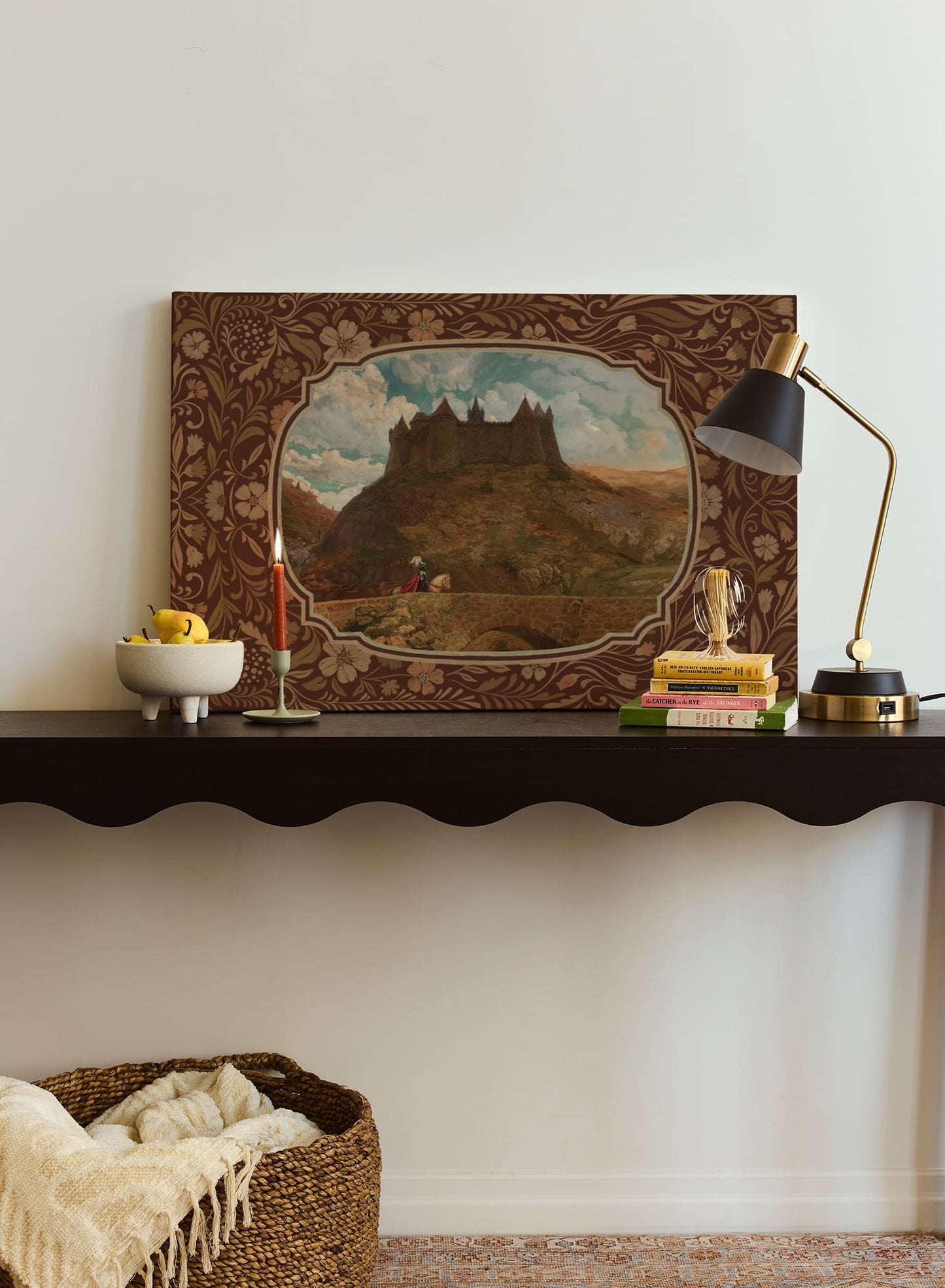 Vue sur le château, Affiche
