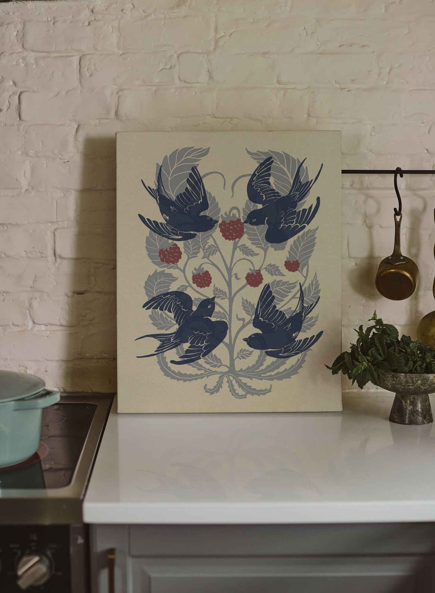 Field Swallow Tapestry, Poster
