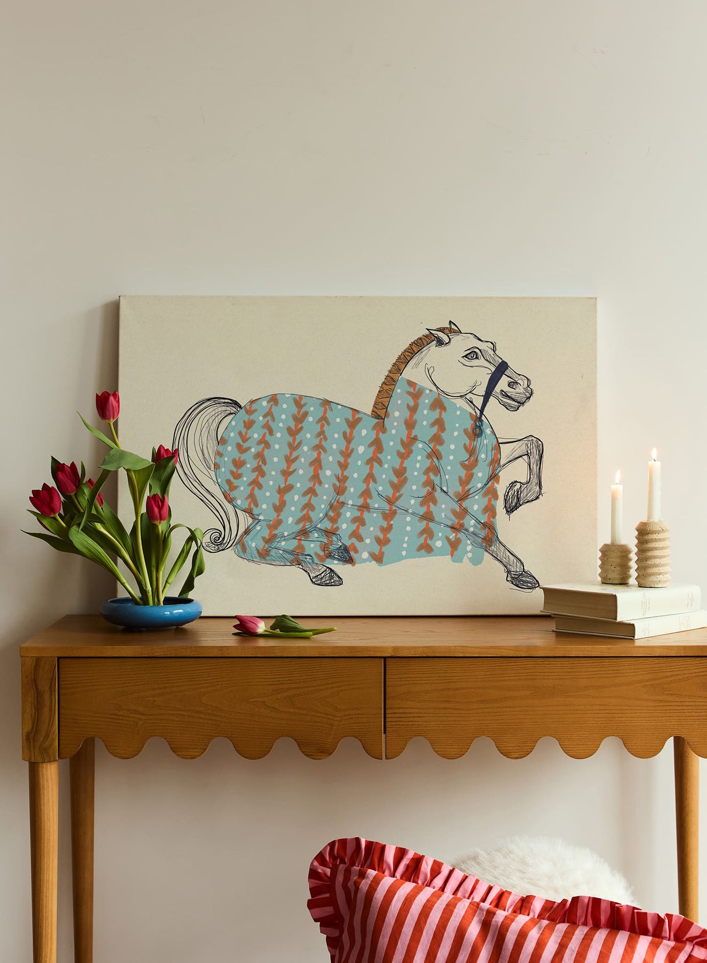Ornate Equine II, Poster
