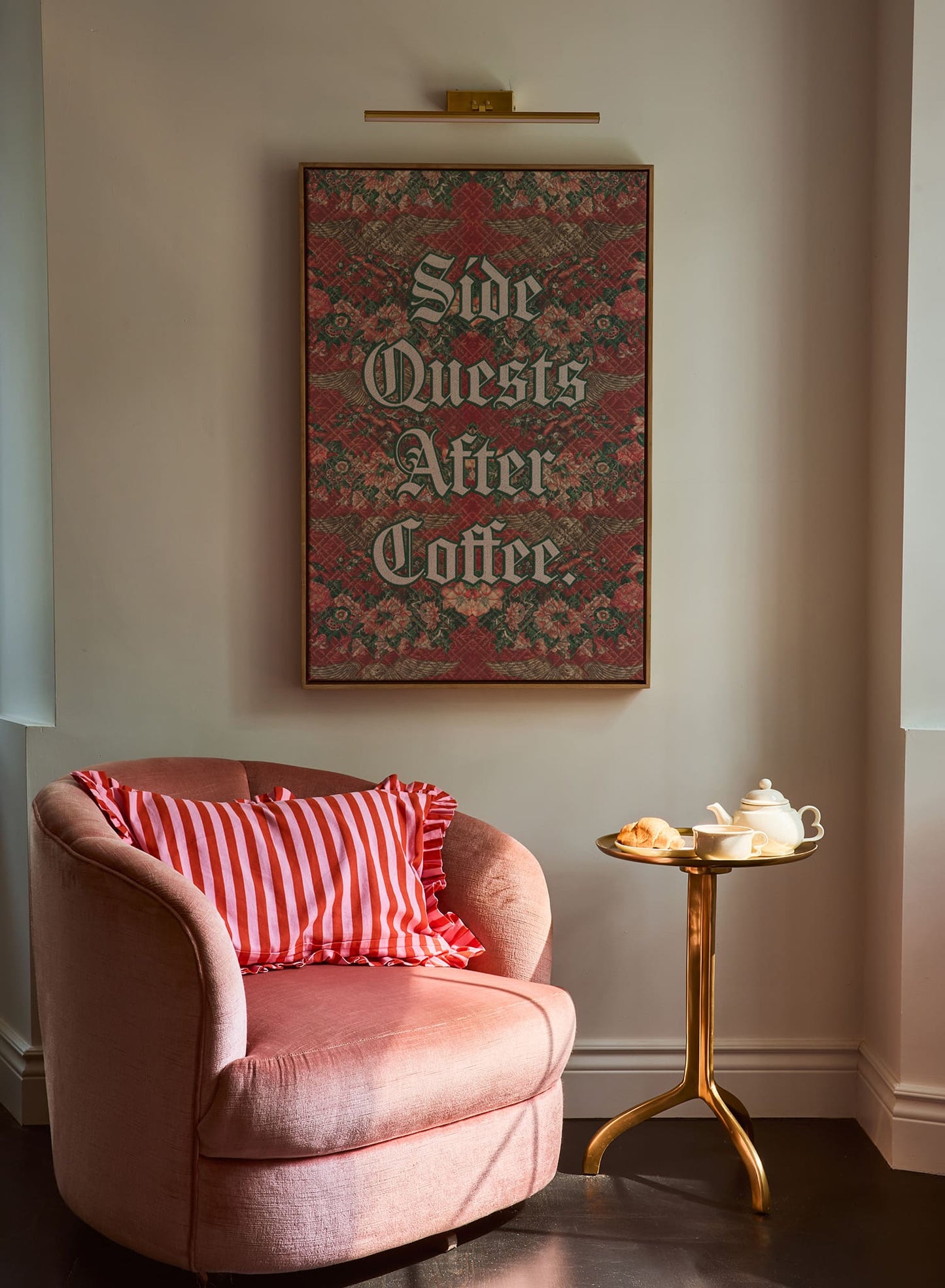 Side Quests After Coffee, Poster