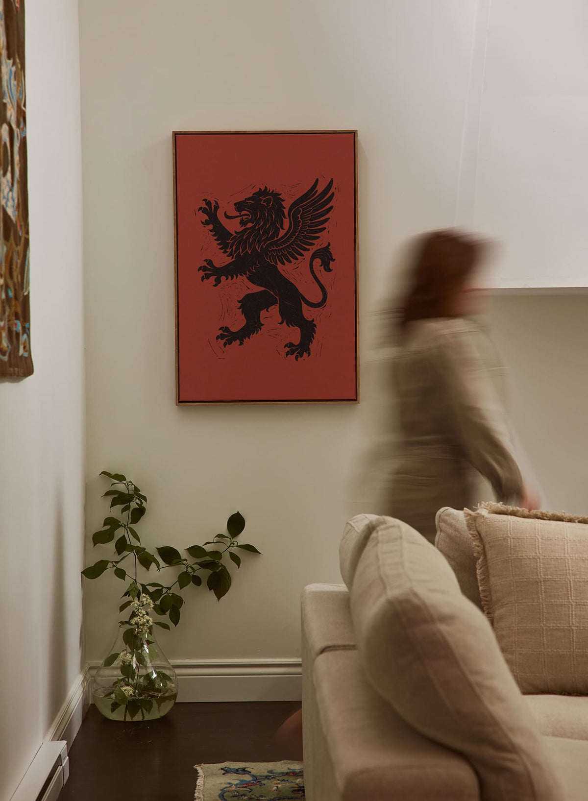 Lion Resplendent, Poster