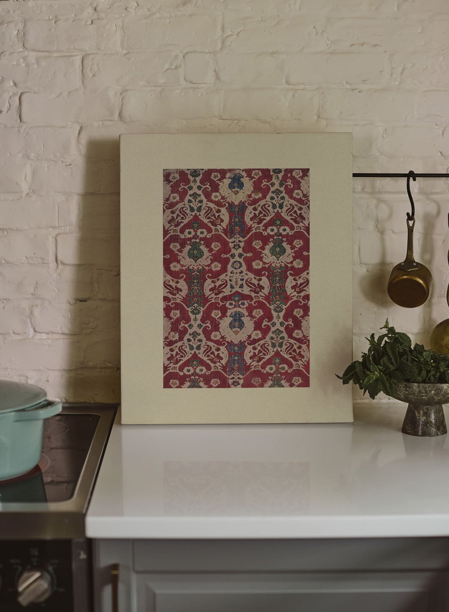 Tapestry in Burgundy, Poster