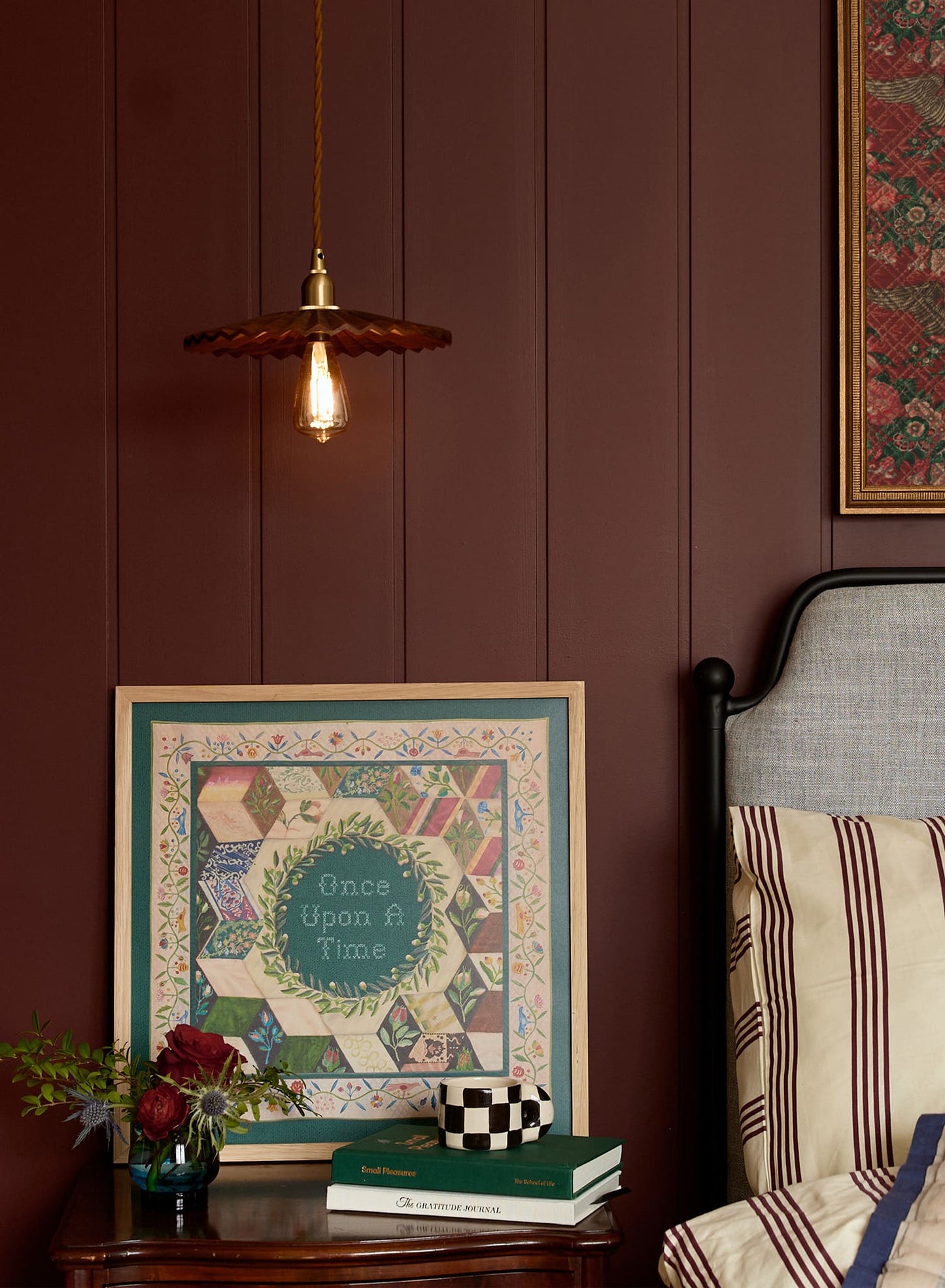 Once Upon A Time Embroidery, Poster