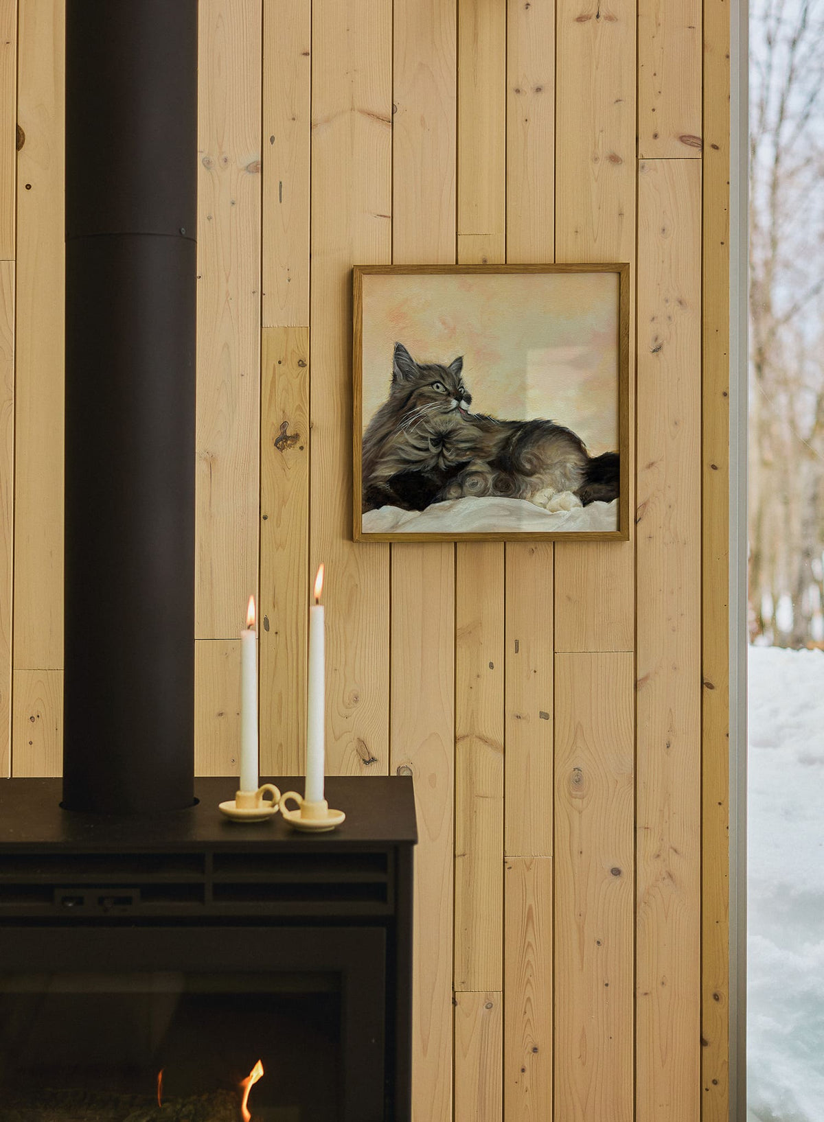 Mee Mee le chat des forêts norvégiennes, Affiche