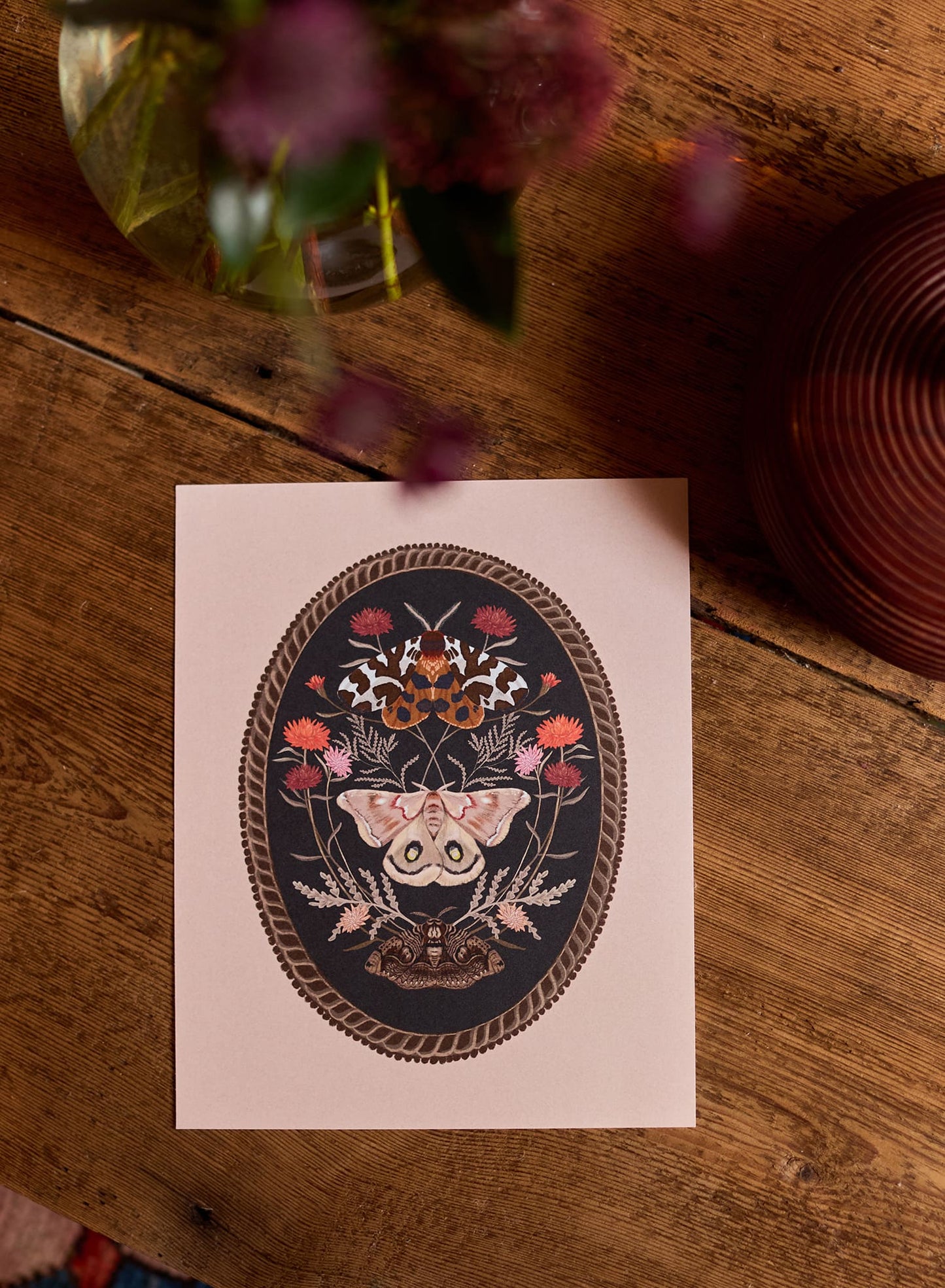 Butterfly Still Life, Poster