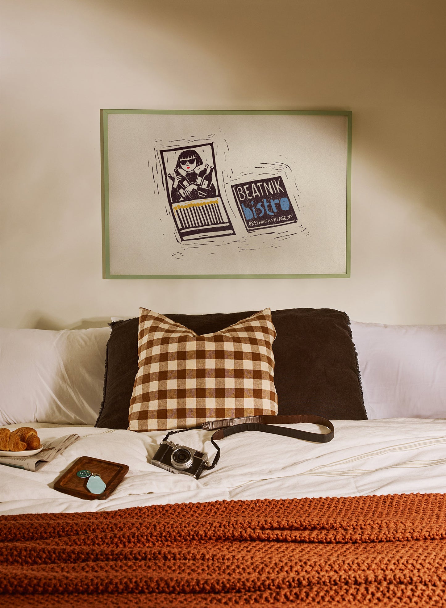 Mint Wood Frame, 19¾x27½ in | 50x70 cm