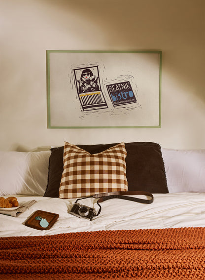 Mint Wood Frame, 12x16 in | 31x41 cm