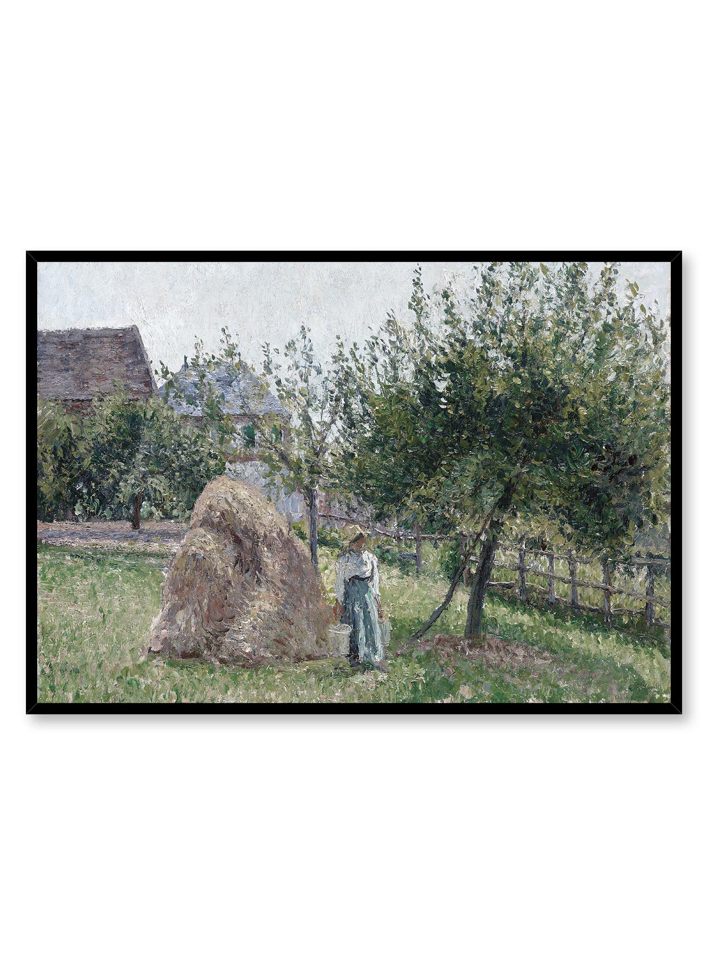 Apple Trees in Eragny, Poster