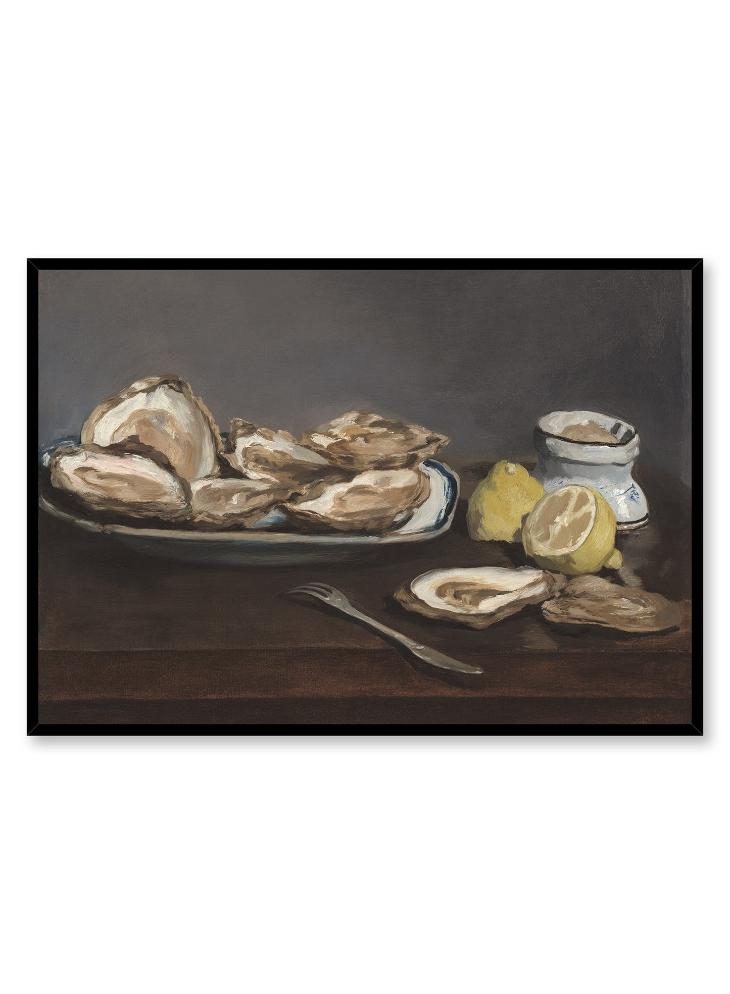 Oysters, Poster