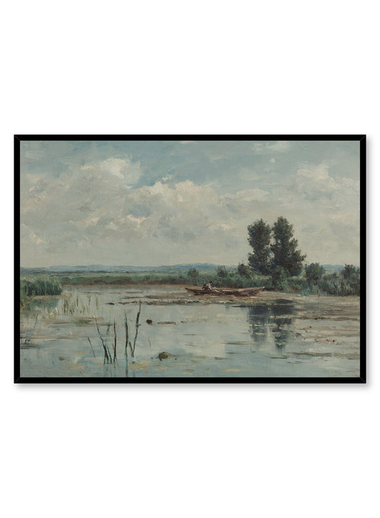 Lake Near Loosdrecht, Poster