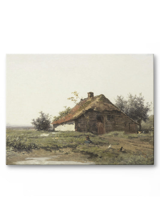 Champs libres, Œuvre sur toile