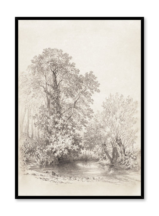 Trees by the River, Poster