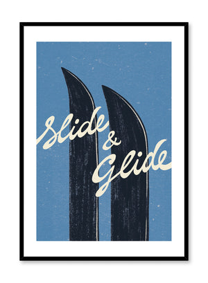 La vie en skis, Affiche