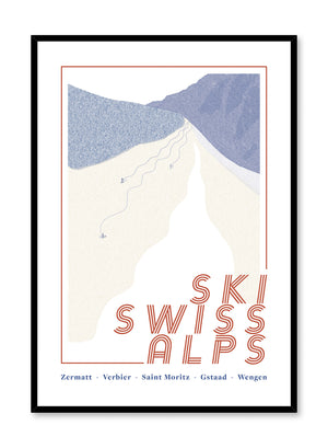Destination ski, Affiche