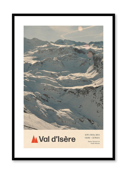 Le bonheur est à Val d'Isère, Affiche