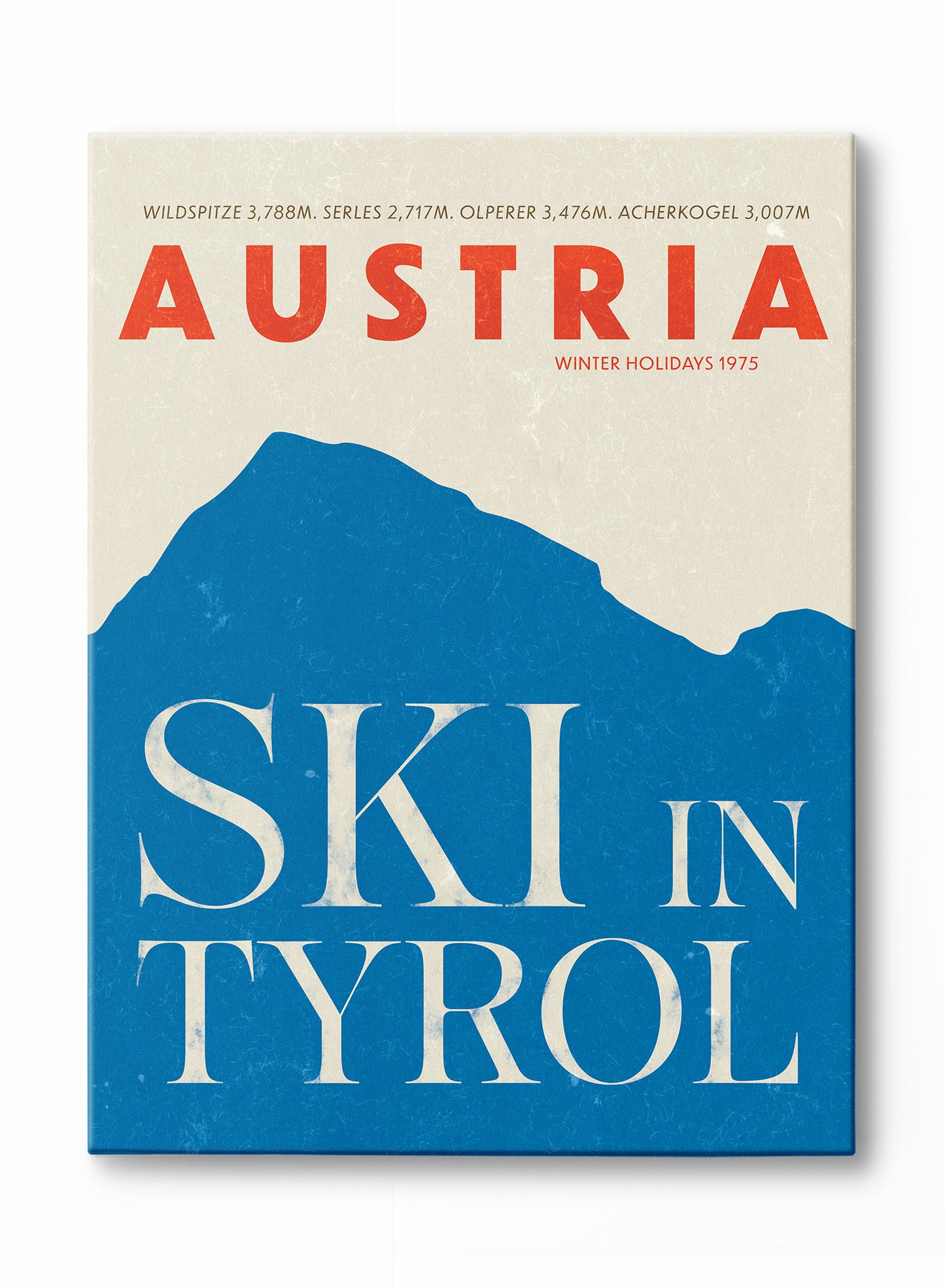 Ski à Tyrol, Affiche