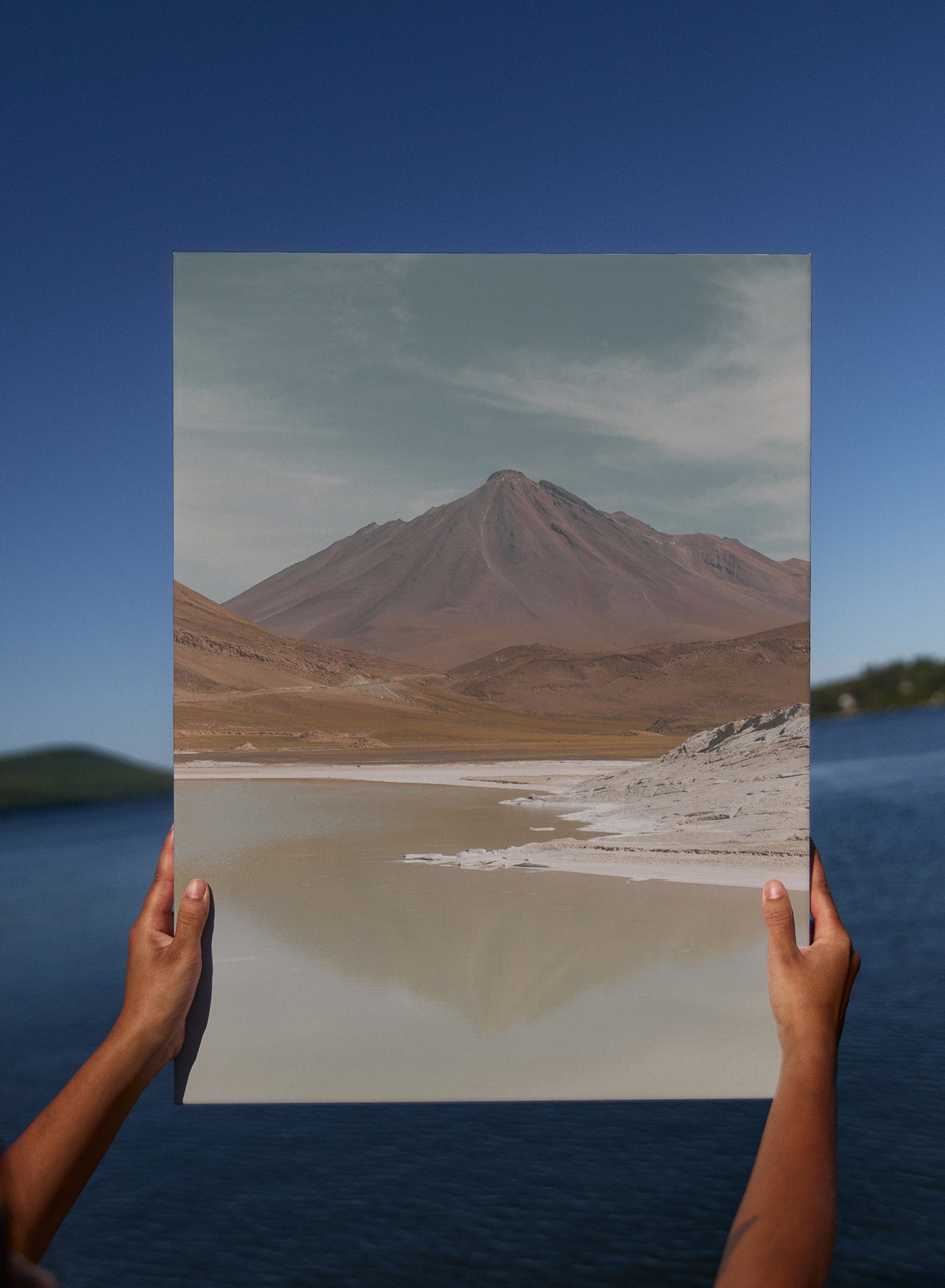 Piedra Rojas, Œuvre sur toile