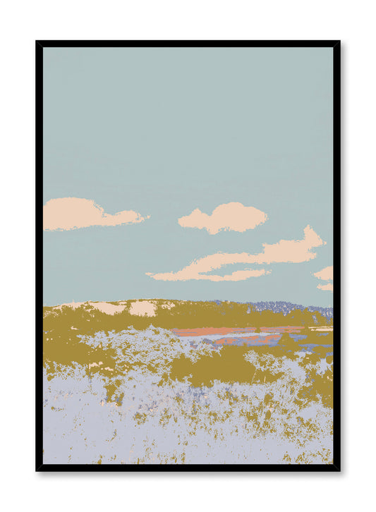 Prairie fragmentée, Affiche