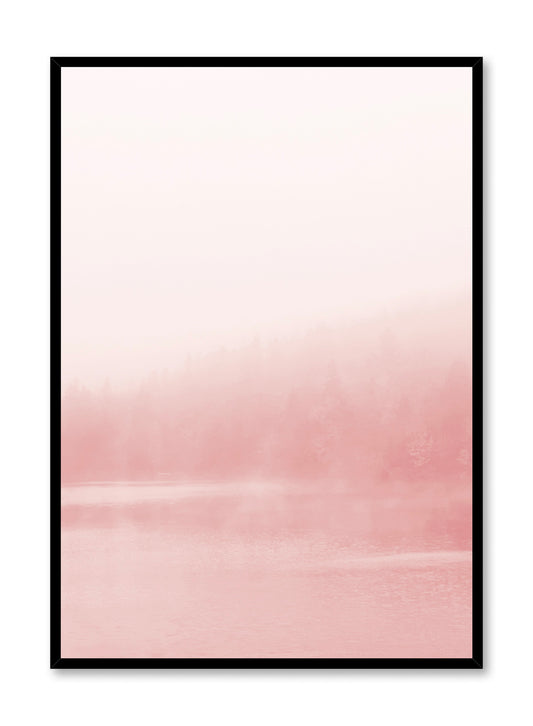 Lakehouse at Dawn, Poster