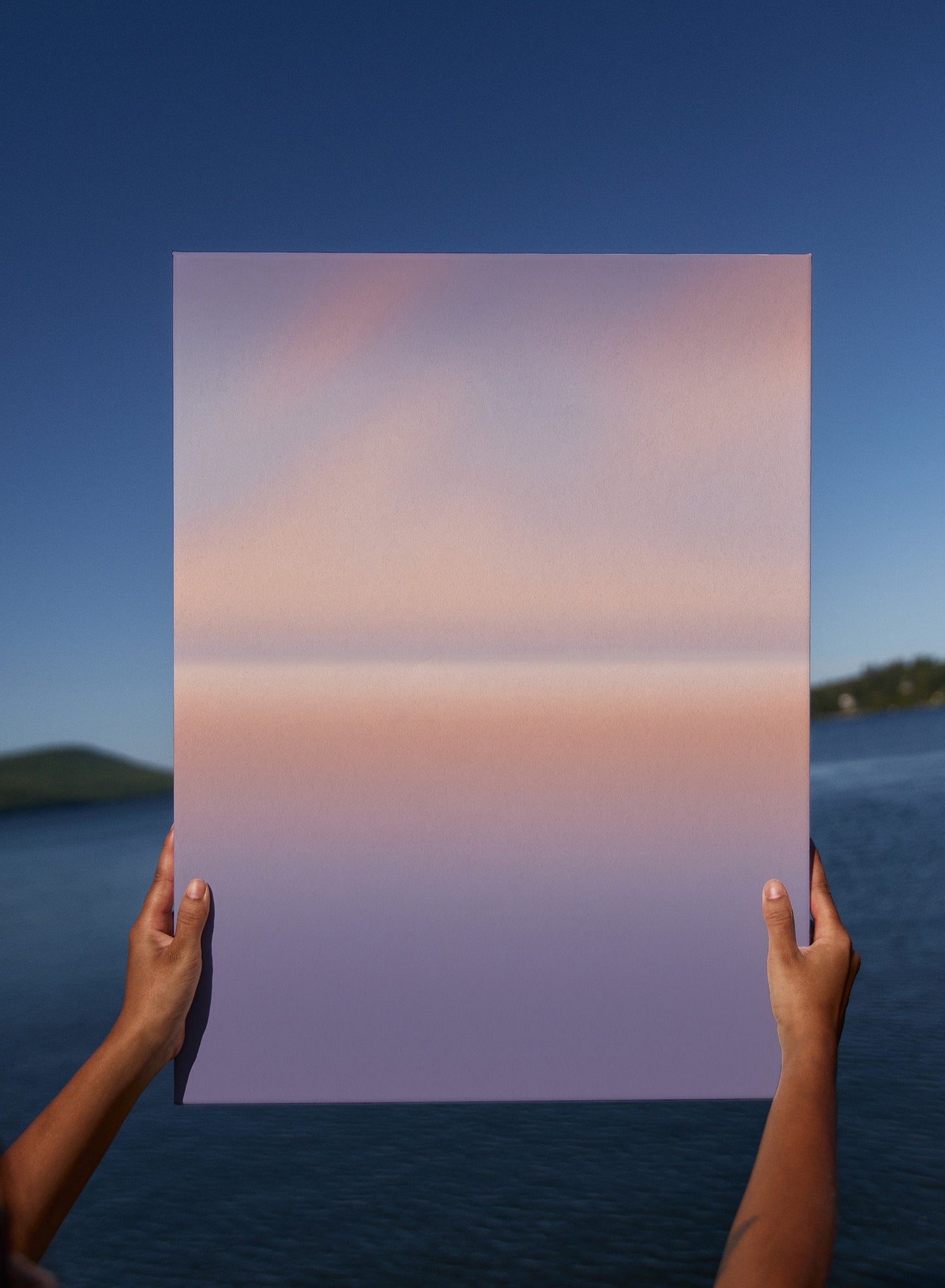 Horizon, Œuvre sur toile