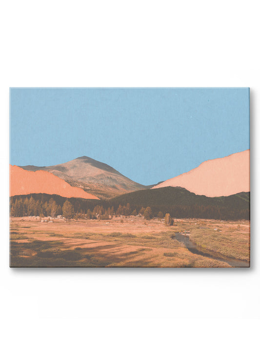 Noon in Nevada, Canvas