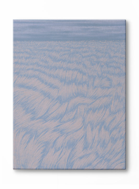 Brise de prairie, Œuvre sur toile