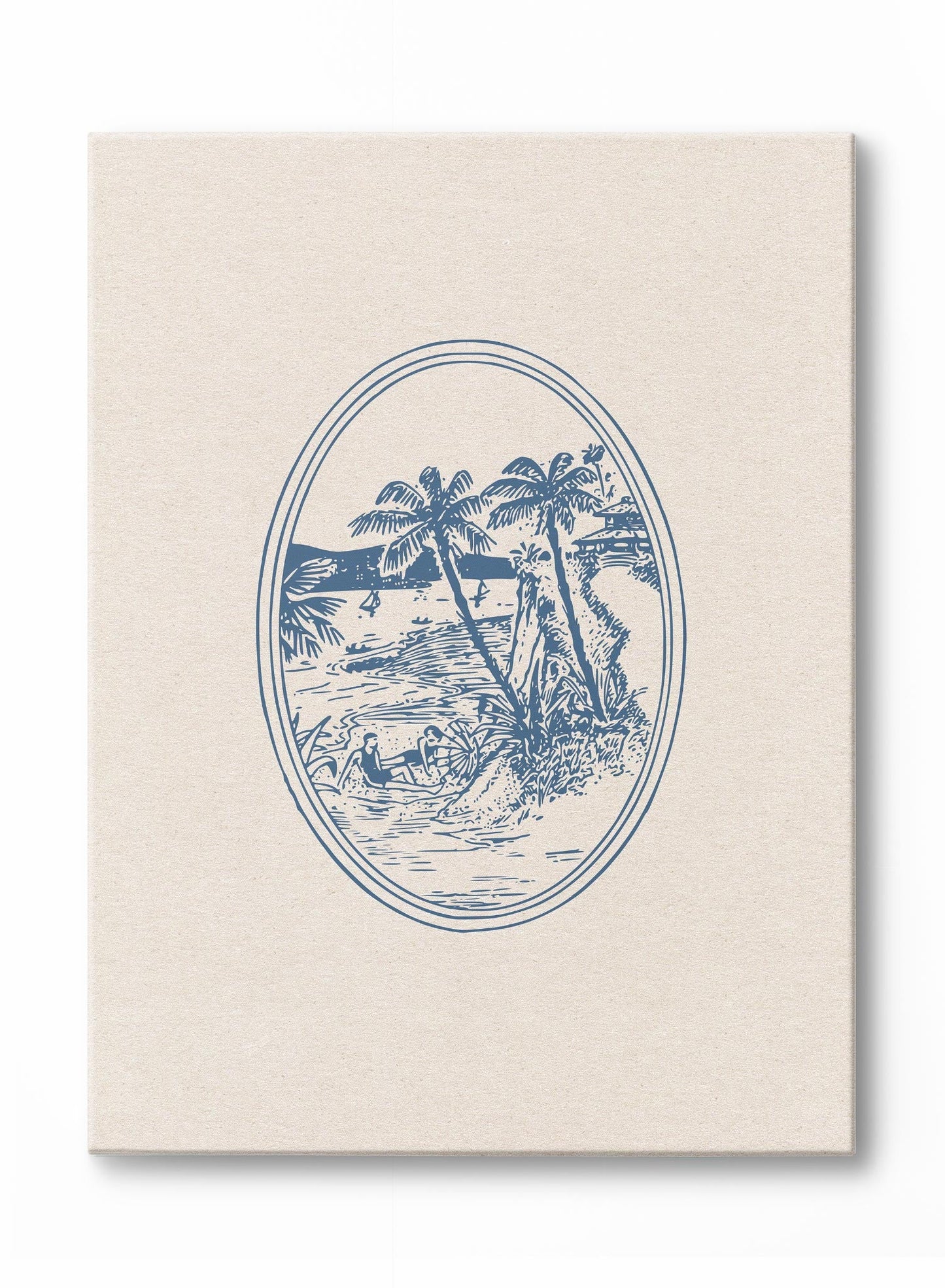 Vignette tropicale, Affiche